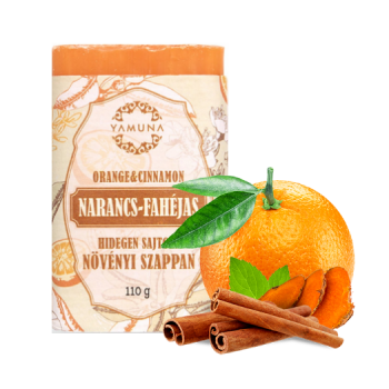 yamuna hidegen sajtolt szappan narancs fahéj